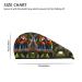 Colorful Parrots Coral Velvet Dry Hair Cap | Perfect for Home Travel Pool Parties & More - Buy Online on GoSupps.com
