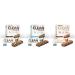 Ready Clean Protein Bars Variety pack Chocolate Peanut Butter Chocolate Chip Dark Chocolate Coconut Almond 5 servings per case total 3 cases/15 individual servings. - Buy Online on GoSupps.com