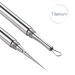 Professional Titanium Lancet Blackhead Remover Tool - Silver - Buy Online on GoSupps.com