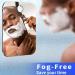 2 Pack Small (6x4) Fogless Shower Mirror for Shaving - Anti Fog, Unbreakable Acrylic, Travel-Friendly - Buy Online on GoSupps.com