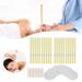20 Ear Wax Candles - Premium Ear Candle Tool Kit with Ear Care Pad for Safe and Effective Ear Cleaning - Buy Online on GoSupps.com