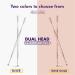 Palarn Dual Head Spring Ear Cleaner | Stainless Steel Ear Pick | Wax Removal Tool 2PC - Silver - Buy Online on GoSupps.com