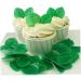 Green Leaves for Cupcake Toppers Leaf Rice Paper Wafer Paper Baby Shower Wedding Cake Happy Birthday Party Decoration Mix Size Baby Shower/Anniversary 50Pcs - Buy Online on GoSupps.com