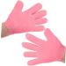 Ipetboom 2 Pairs Moisturizing Gloves Lotion Mittens Sleep Gloves for Dry Hand Gloves for Sleeping Moisturizing Hand Gloves Dry Hand Gloves Full Foot Cover Silica Gel Pink Soft Miss - Buy Online on GoSupps.com