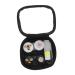 Hapinary 1 set contact lensing container glasses box glasses case eye care container -contact liner bag travel kit mirror film contact lens holder storage container for different colors3 11x9cm