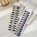 10/12PCS Black Snap Hair Clips Barrettes for Women Simple Sweet Headdress D3I0 Waterdrop Kid Accessorie Barrette Clips Hair - Buy Online on GoSupps.com