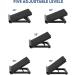 Adjustable Calf Stretcher Slant Board - Non-Slip Portable Stretch Equipment for Ankle, Achilles Tendon, Knee & Posture Exercise - Buy Online on GoSupps.com