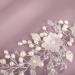 Kercisbeauty Silver Flower Leaf Pearl Headband and Earrings Set for Wedding Brides Bridesmaid Women Girls Prom Hair Accessories Set - Buy Online on GoSupps.com