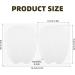 6 Pairs Felt Tongue Pads - Soft Self-Adhesive Shoe Inserts Cushions - Trimable Non-Slip Tongue Cushion for Loose Shoes - Unisex (White - Buy Online on GoSupps.com