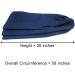 Alfie Pet Ridley Bird Classic Round Dome Cage Cover in Navy Blue - Buy Online on GoSupps.com
