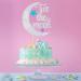 Auteby Two The Moon Cake Topper - Baby Shower 2nd Birthday Party Decorations Supplies (Silver) - Buy Online on GoSupps.com