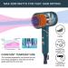 Flintronic Professional Hair Dryer 2000W - Foldable Ion Technology 3 Modes Overheating Protection 3 Diffusers Noise Reduction - Green #1 Emerald - Buy Online on GoSupps.com
