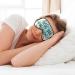 Not All Who Wander Are Lost Eye Mask | Soft Sleep Blindfold with Elastic Strap | Perfect for Travel & Rest - Buy Online on GoSupps.com