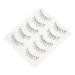 minkissy 5 Pairs Fake Eyelashes Volume Eyelashes False Lashes Faux Pesta as Postizas Naturales Makeup Lashes Lash Extension Accessories Beauty Eyelashes 3d Decorate Sharpen Artificial Fiber
