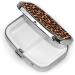 BAGR Cool Cheetah Leopard Portable Pill Organizer | Travel Pill Box for Supplements & Medication - Buy Online on GoSupps.com