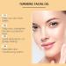 Turmeric Oil Facial Serum Natural Turmeric Skin Brightening Oil Reduces Pigmentation Moisturizes and Illuminates Skin Tone Suitable for All Skin Types 30ML (6 PCS) - Buy Online on GoSupps.com