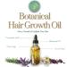 Botanicals Hair Growth Oil - Nourishing & Invigorating Formula for Healthy Hair Growth | Shop Internationally - Buy Online on GoSupps.com