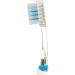 Power Brush and Floss System for Sensitive Teeth - Vibrating Flosser with Retractable Bristles Brush Head Stand & Floss Clips - Ideal for Gentle Oral Care - Buy Online on GoSupps.com