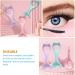 Balacoo Eyeliner Stencils: 2pcs Winged Eyeliner Tool Eye Makeup Stencils Mascara Shield Eyeliner Tool Helper for Eyes 1 count (Pack of 1) Pink 2pcs - Buy Online on GoSupps.com