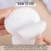 200 Pcs Armpit Sweat Pads Underarm Sweat Pads Disposable Underarm Sweat Pads for Women and Men Absorbs Sweat & Unpleasant Odour for Sweating Women Comfortable Unflavored - Buy Online on GoSupps.com