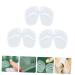 High Heel Inserts Gel Cushions - 3 Pairs Non-Slip Foot Pads for Girls | Comfortable Massage Forefoot Cushion Transparent 9x7cm - Buy Online on GoSupps.com