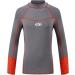 Gill Junior Kids Long Sleeve Pro Rash Guard Vest - Grey Melange, Medium | 50+ UV Sun Protection for Water Sports - Buy Online on GoSupps.com