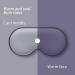 Buy Sleep Mask FSA & HSA Eligible Dual-Sided Warm & Cool Eye Mask Light Blocking Adjustable Ear Loops Gray for Men & Women | Shop Now - Buy Online on GoSupps.com