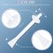 Whaline 100pcs Nose Wax Applicator Sticks - Dual End Spatulas for Nostril & Facial Hair Removal - Buy Online on GoSupps.com