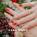 Vatocu Christmas Snowflakes Glitter False Nails - Long Xmas Press On Nails for Women and Girls (24pcs) - Buy Online on GoSupps.com