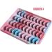 BSLVWG faux cils dramatiquement moelleux 6d vison Mascara rayures russes Mascara rayures d Curl naturel moelleux Mascara faux cils 20 paires de faux cils pais (4 mod les) - Buy Online on GoSupps.com