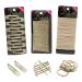 Dofash Women's Braided Good Hair Set 102 Counts Set Braed Hair Clips for Women (Blonde Bobby Pins 60pcs + Blonde Hair Ties Ties 30Pcs + Snap Hair Clips 12PCs (Blond) Blond Hair Set