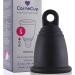 Carriecup menstrual cup small made in Germany - BPA -free alternative to tampons and tying silicone -free - including bag black 1 piece (1 Pack)