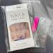 SINLOV Short Square Fake Nails Pink French False Nail Glossy Sequins Full Cover False Nails Press on False Nails for Women and Girls  - Buy Online on GoSupps.com