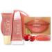 Katutude Moisturizing lip gloss hydrating lip shine waterproof lip oil tinted for lip care and dry lips