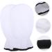 minkissy 2 Pairs Exfoliating Hand Mask Rough Hand Care Gloves Guantes Desechables Gel Hand Gloves Exfoliating Mitts Black Cotton Gloves Women Gloves Disposable Miss White Spa Flannel - Buy Online on GoSupps.com