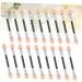 Beatifufu 50pcs Women Eyeshadow Brush Eye Blending Brush Cosmetics Eyeshadow Brush Sponge - Buy Online on GoSupps.com