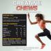 VOW Nutrition Creatine Chews 100 Strawberry Flavoured - Chewable Creatine Monohydrate - Convenient & Tasty - Informed Sports Approved - Buy Online on GoSupps.com