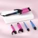 5-in-1 Wand Curling Iron Set - Interchangeable Hair Waver & Crimper with Adjustable Temp - Keratin & Argan Oil Infused - Buy Online on GoSupps.com