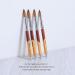 Premium #20 Sable Kolinsky Acrylic Nail Brush - Perfect for Nail Art & Manicure Tools | Zobelhaar Wooden Nail Polish Brush - Buy Online on GoSupps.com