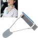 Pepdro Neck Protection Hot Compress Neck Brace - Anti-Low-Headed Support for Cervical Spine Alignment (Color: Blue Size: M) | International Shipping Available - Buy Online on GoSupps.com
