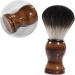 Fomiyes 3-in-1 Bartbrush Razor Foam Brush for Men - Soft Fur Beauty Tool Turban & Cat Telephone Charm Christmas Candlestick Rings Wooden Handle - Buy Online on GoSupps.com