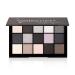 Smokey Black Eyeshadow Palette - Matte Gray Silver Brown Eye Shadow Palette Ultra-Blendable Pigmented and Long-Lasting Neutral Nudes Naked Taupe Eye Makeup for Older Women (15 Colors)