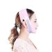 Slim Face Lifting and Tightening V Face Slim Face Band Lifting Massage Muscle (pink)