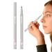 Double Tip Lower Eyelash | Liquid Eye Liner | Waterproof Eyeliner Liquid Liner With Ultra-Fine Tip For Natural Looking Eyelashes Fulenyi X602# Cool Brown