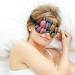 Soft Comfortable Sleep Mask | Adjustable Eye Mask | Macaron Biscuit Flavor | Perfect for Travel & Work - Men & Women - Buy Online on GoSupps.com