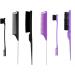 Lot de 3 peignes de beaut 3 pi ces pour cheveux peigne queue pour les voyages les femmes les b b s les enfants les femmes les b b s et les enfants violet - Buy Online on GoSupps.com