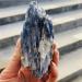 Natural Crystal Rough 120-150g Sapphire Natural Kyanite Rough Gem Specimen Stones