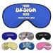 Customizable Sleep Masks Soft Blackout Comfortable Flexible Reusable Custom Sleep Mask for Man Woman Kid Custom Blindfold Long Flight Must-Haves Dorm Room Essentials #RoyalBlue