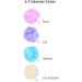 Com-Four 4x XL Shower Sponge - Vibrant Bathing & Massage Sponges - Perfect for Relaxing Showers - Set of 4 - Buy Online on GoSupps.com
