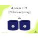 Samba Life Motion Sickness Bands - Anti Nausea Wristbands for Kids & Adults - Family Pack (4 Pack) - Buy Online on GoSupps.com